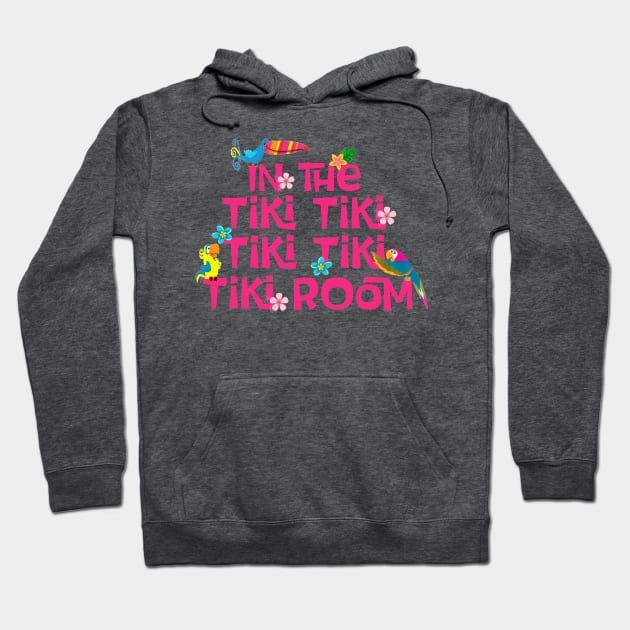 Tiki Room Birds Hoodie by Flip Flops in Fantasyland